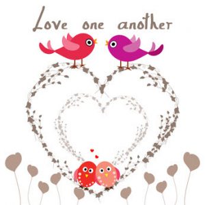 Let's love one another.